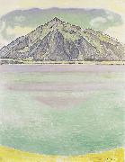 Ferdinand Hodler Thunersee mit Niesen oil painting reproduction
